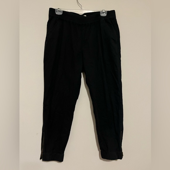 Levi’s Cotton blend Zip ankle Black Jogger Pants size Large - Picture 1 of 10